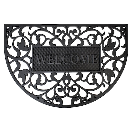 Calloway Mills Entrance Mat, Coir, Black 104832436